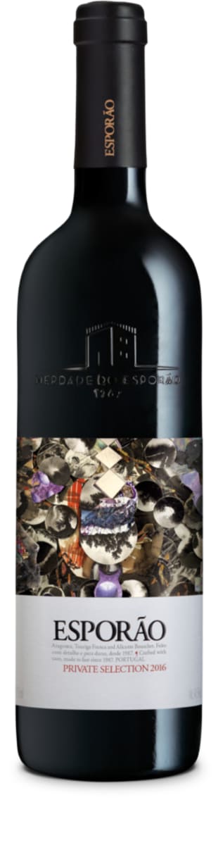 Herdade Do Esporao Private Selection Red 2016 Front Bottle Shot