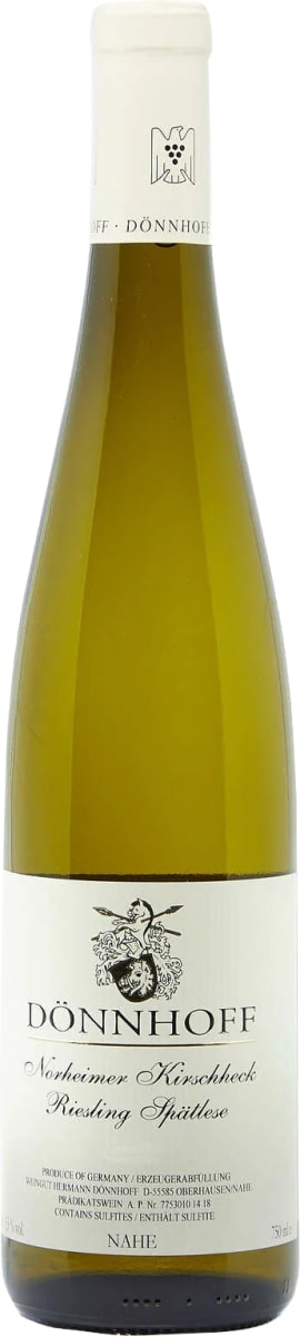 Donnhoff Norheimer Kirschheck Riesling Spatlese 2023 Front Bottle Shot