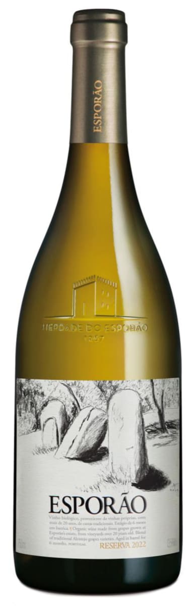 Herdade Do Esporao Reserva White 2022 Front Bottle Shot