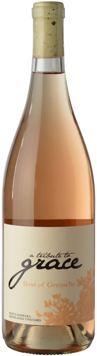 A Tribute to Grace Santa Barbara Highlands Vineyard Rose of Grenache 2023 Front Bottle Shot