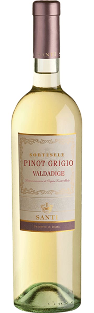 Santi Sortesele Pinot Grigio 2022  Front Bottle Shot