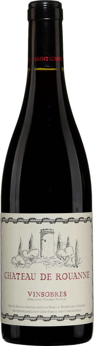 Chateau de Rouanne Vinsobres Rouge 2020 Front Bottle Shot