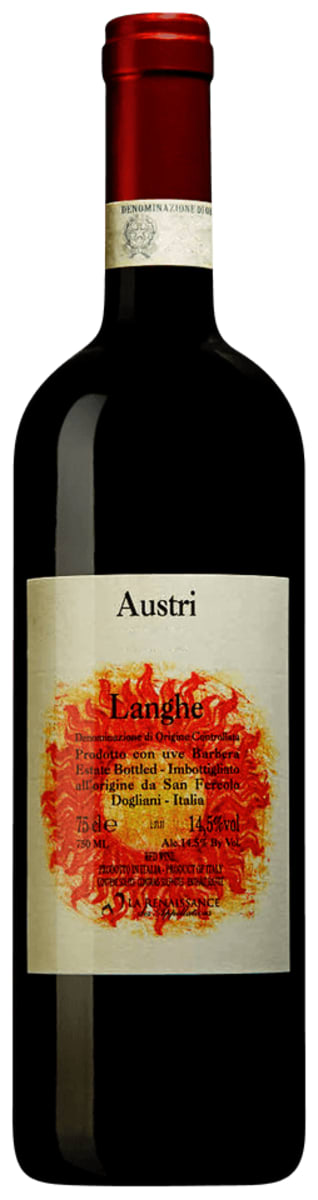 San Fereolo Langhe Austri 2015 Front Bottle Shot