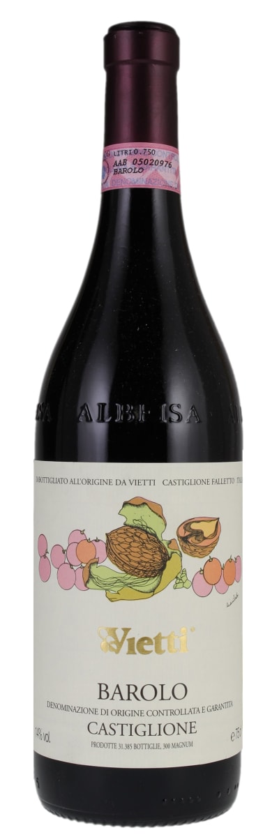 Vietti Barolo Castiglione 2018 Front Bottle Shot