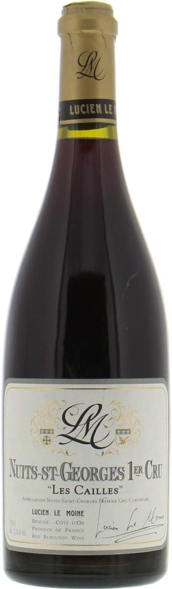 Lucien Le Moine Nuits-St-Georges Les Cailles Premier Cru 2021 Front Bottle Shot