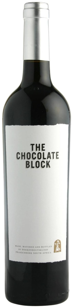 Boekenhoutskloof The Chocolate Block Red Blend 2022 Front Bottle Shot