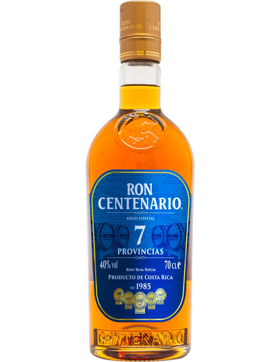 Ron Centenario 7 Year Anejo Especial Rum Front Bottle Shot
