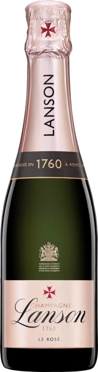 Lanson Le Rose Brut (375ML half-bottle) Front Bottle Shot