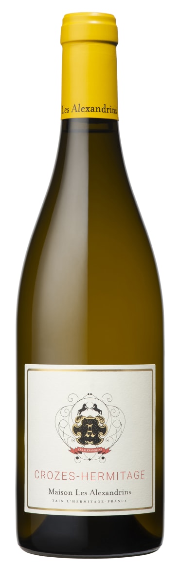 Les Alexandrins Maison Crozes-Hermitage Blanc 2020 Front Bottle Shot