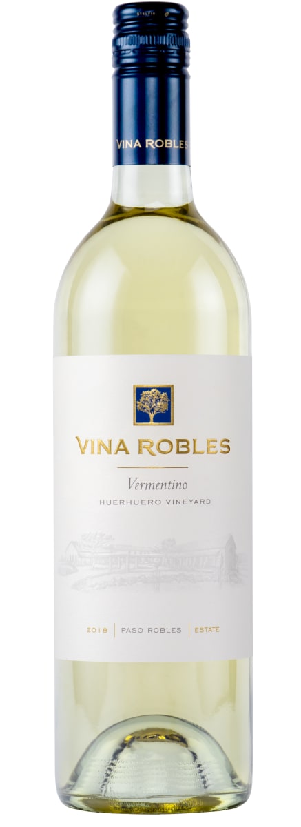 Vina Robles Huerhuero Vineyard Vermentino 2018 Front Bottle Shot