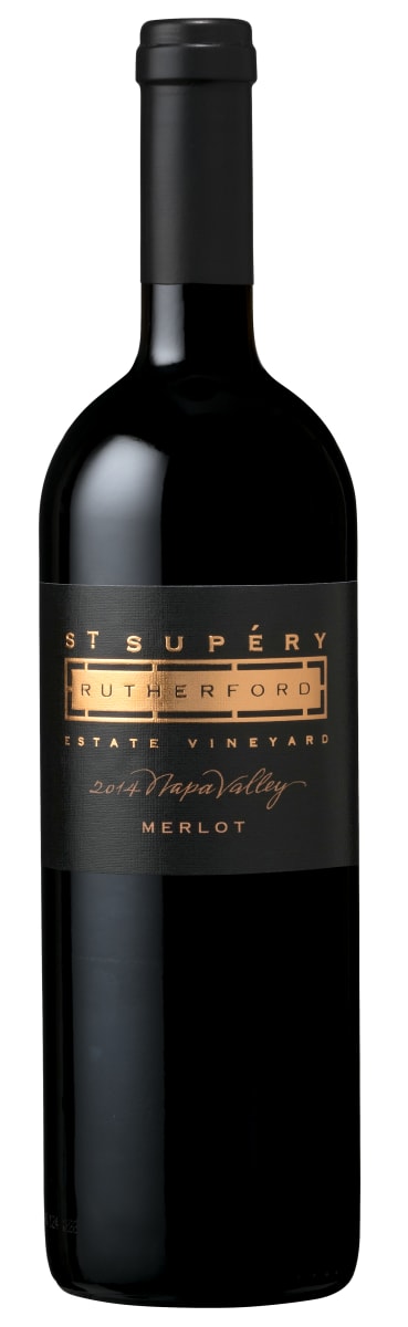 St. Supery Rutherford Merlot 2015 Front Bottle Shot