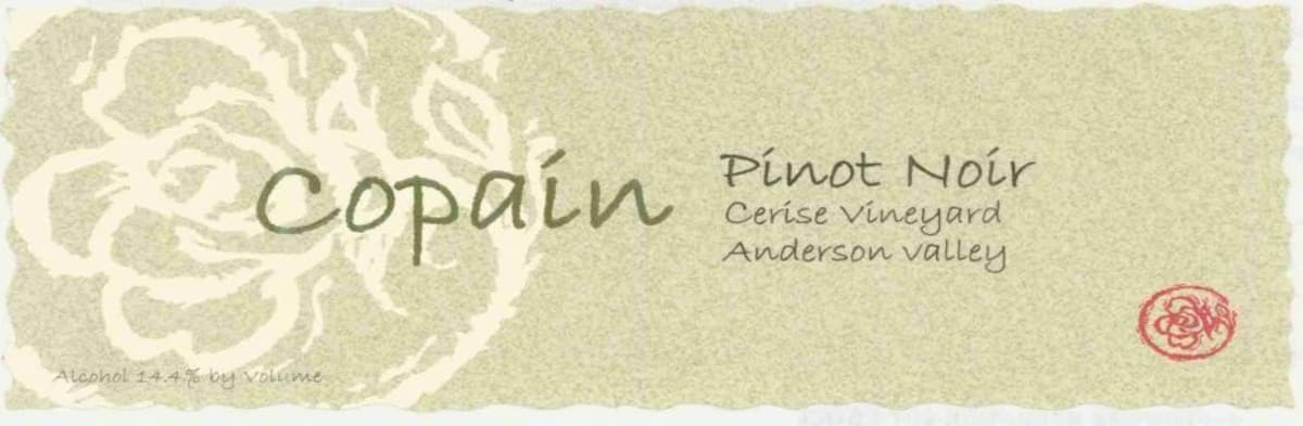 Copain Cerise Vineyard Pinot Noir 2002 Front Label