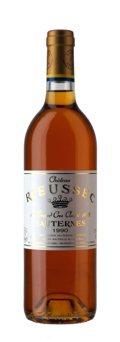 Chateau Rieussec Sauternes (stained label) 1990 | Wine.com