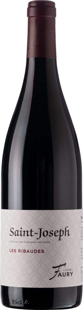 Lionel Faury Saint Joseph Les Ribaudes 2022  Front Bottle Shot