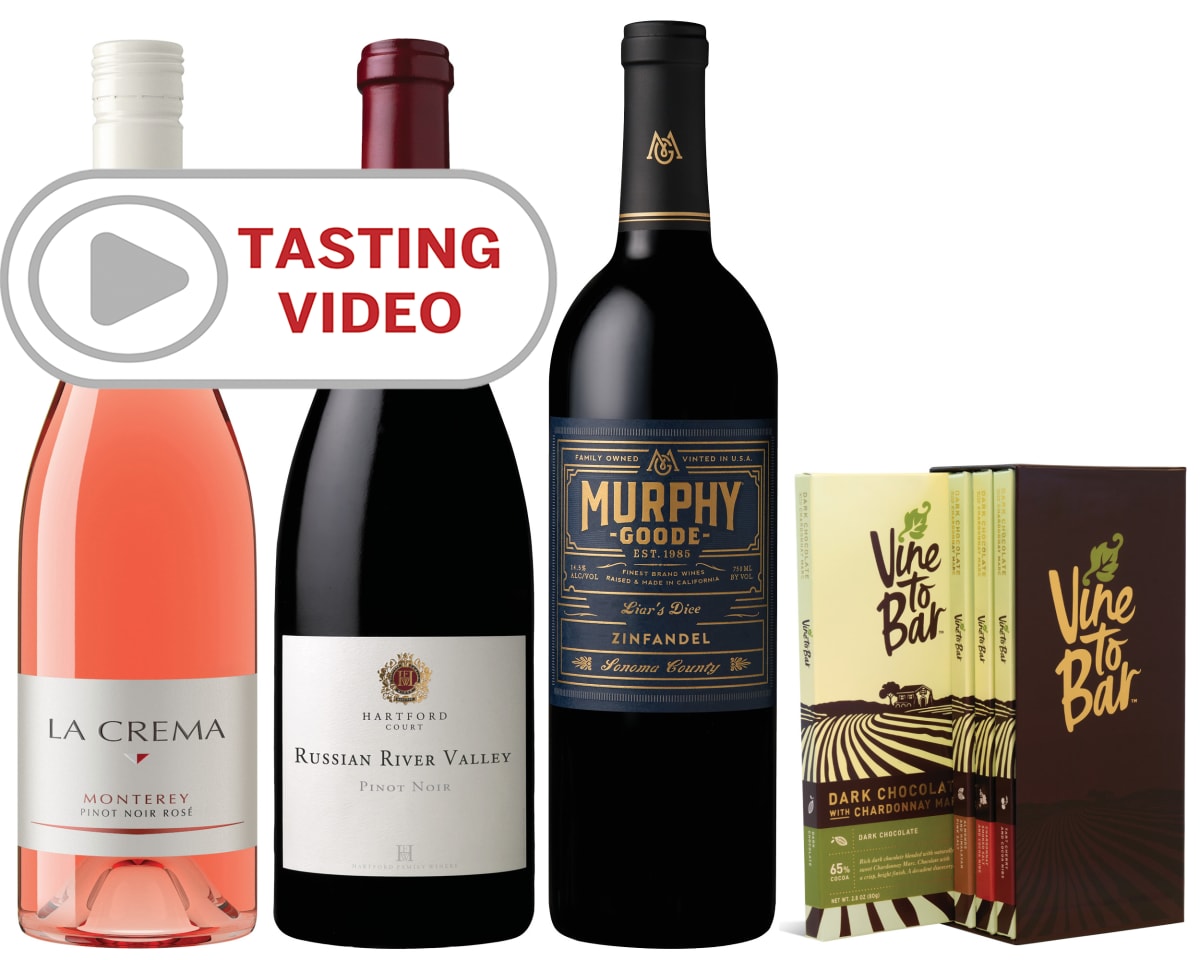 Vine to Bar Wine and Chocolate Pairing with Tasting Video