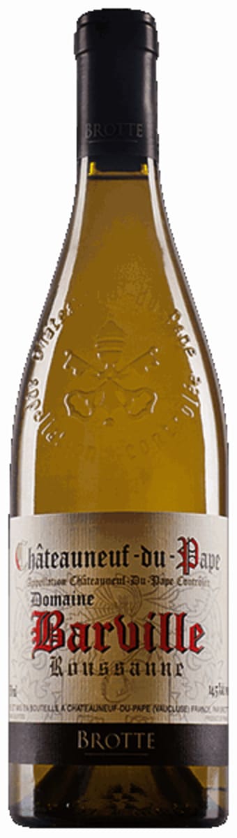 Maison Brotte Domaine Barville Roussanne 2019 Front Bottle Shot