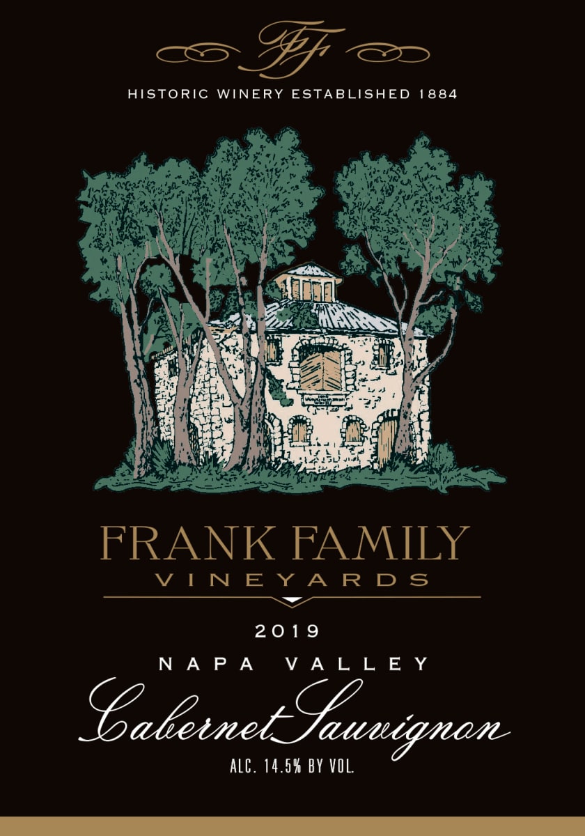 Frank Family Vineyards Cabernet Sauvignon 1.5 Liter Magnum 2019 Wine