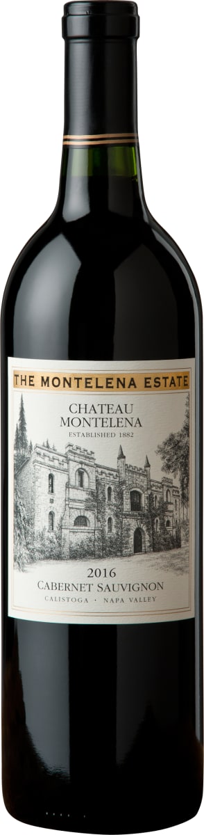 Chateau Montelena Estate Cabernet Sauvignon 2016  Front Bottle Shot
