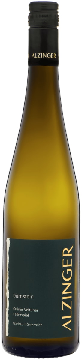 Weingut Alzinger Durnstein Federspiel Gruner Veltliner 2023 Front Bottle Shot