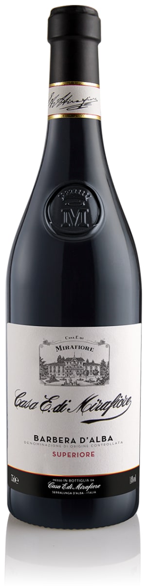 Mirafiore Barbera d'Alba Superiore 2014 Front Bottle Shot