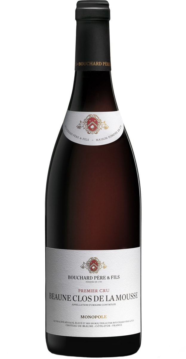 Bouchard Pere & Fils Beaune Clos de la Mousse Premier Cru Monopole 2018  Front Bottle Shot