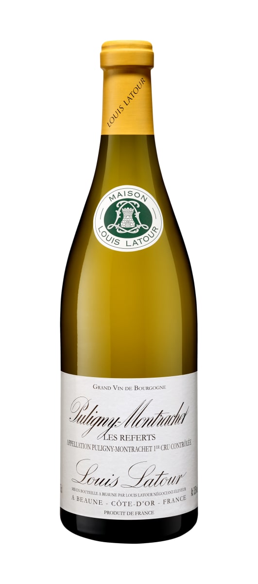 Louis Latour Puligny-Montrachet Les Referts Premier Cru 2018 Front Bottle Shot