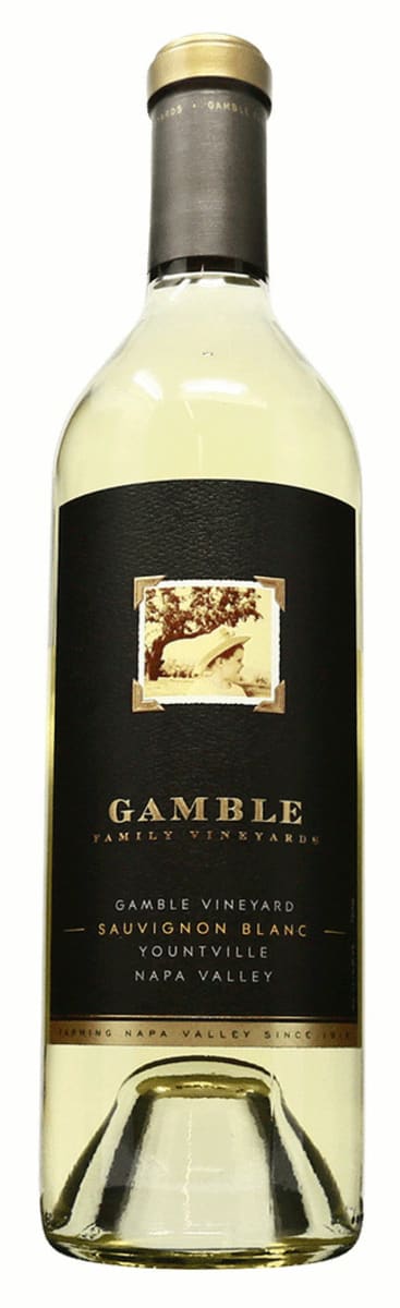 Gamble Family Vineyards Sauvignon Blanc 2023 Front Bottle Shot