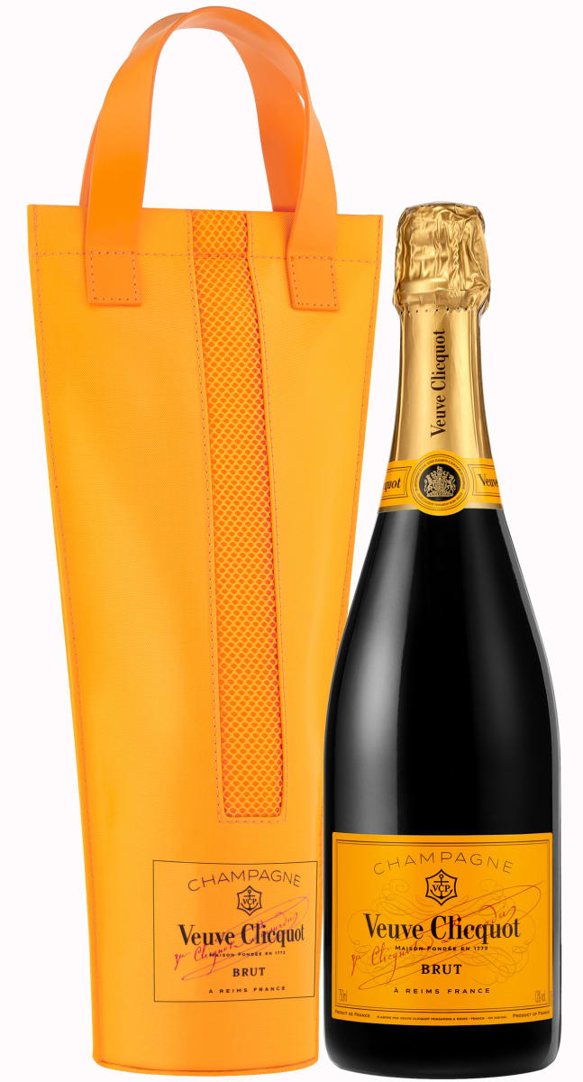 Veuve Clicquot Yellow Label Brut in Authentic Gift Bag Wine