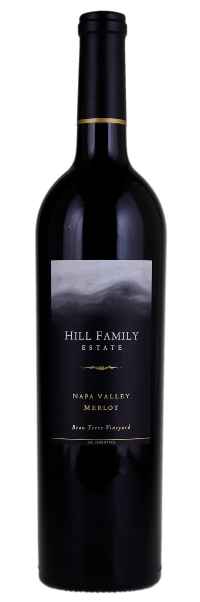 Hill Family Estate Napa Valley Merlot 2017 Front Bottle Shot