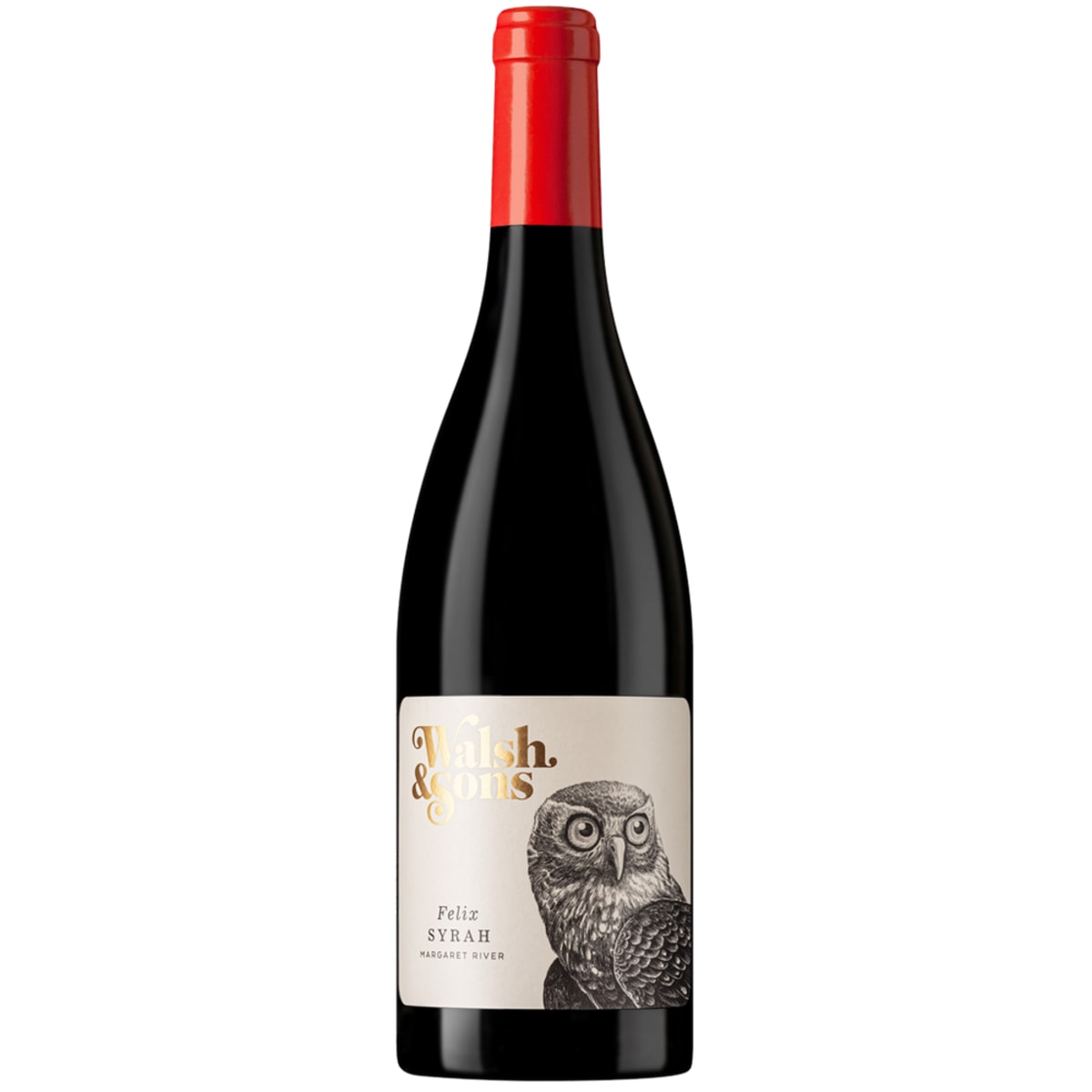 Walsh & Sons Felix Syrah 2020 Front Bottle Shot
