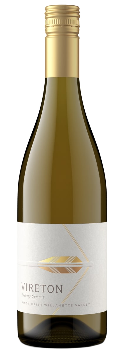 Archery Summit Vireton Pinot Gris 2023  Front Bottle Shot
