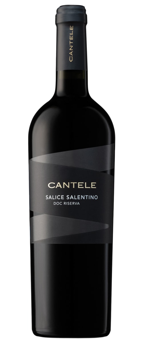 Cantele Salice Salentino Riserva 2019 Front Bottle Shot