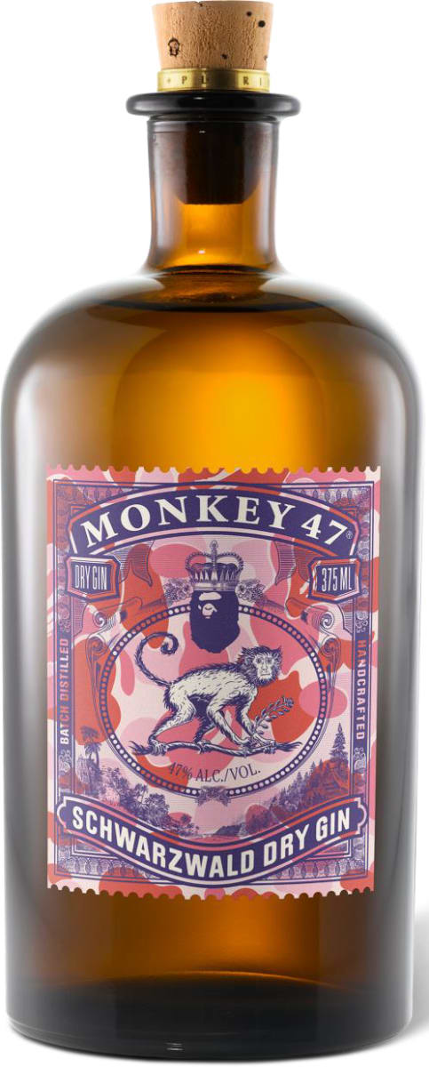 半額満載！スーパーSALE グランドセール！ Bathing Gin Dry Schwarzwald 47 Monkey Ape (375ML Edition ブランデー