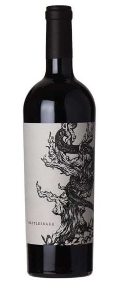 Mount Peak Rattlesnake Zinfandel 2021 Front Bottle Shot