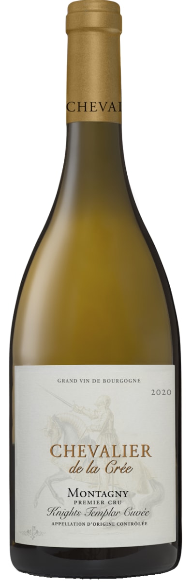 Chevalier de la Cree Montagny Knights Templar Cuvee Premier Cru 2020 Front Bottle Shot