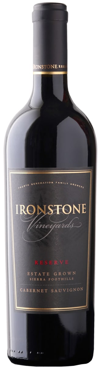Ironstone Reserve Cabernet Sauvignon 2021 Front Bottle Shot