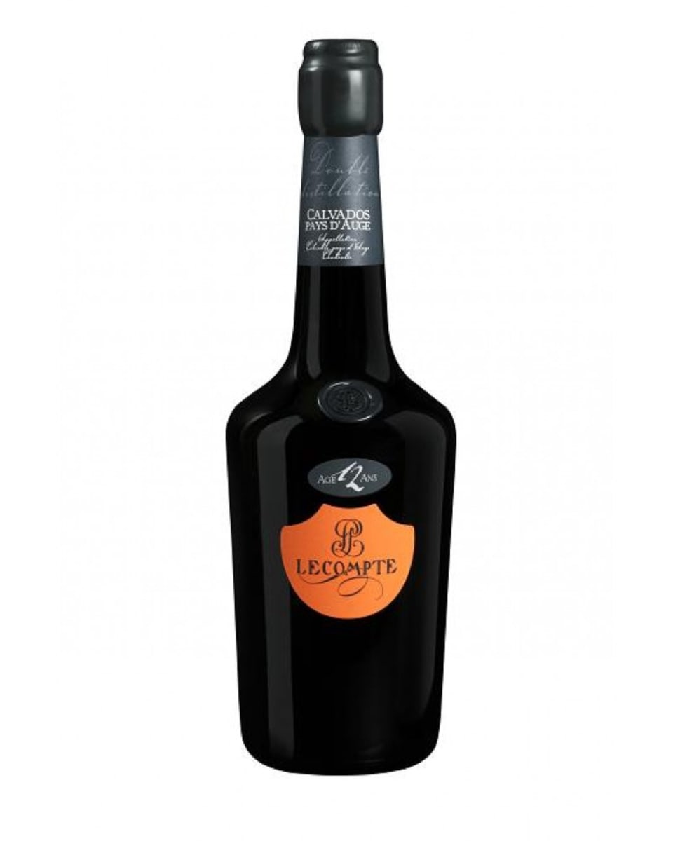 Lecompte 12 Year Calvados Front Bottle Shot