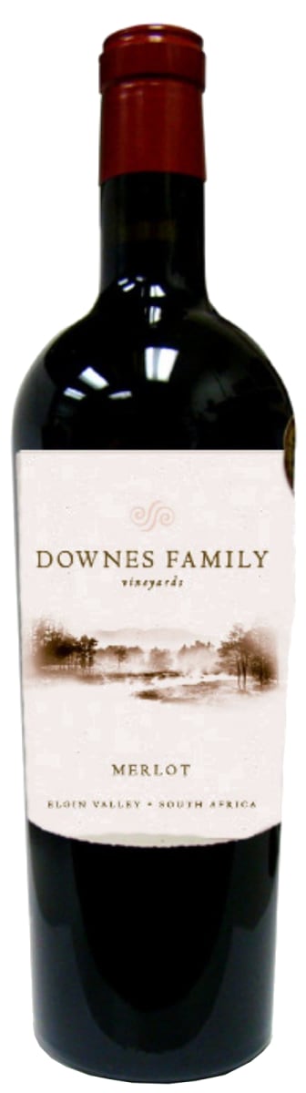 Downes Family Vineyards Merlot 2018 Front Bottle Shot