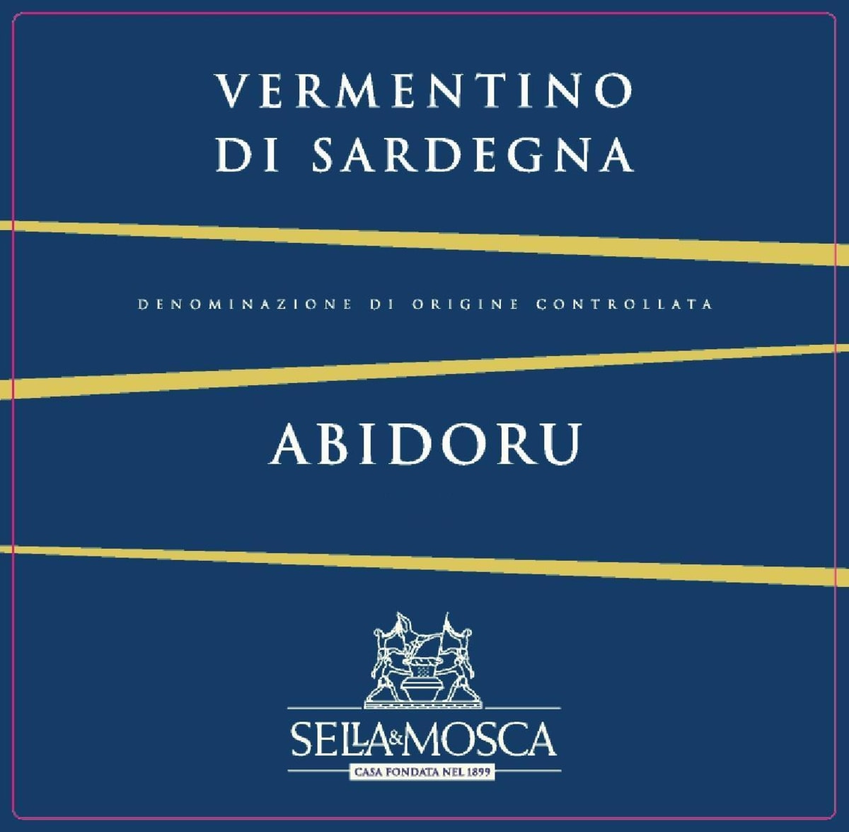 Sella & Mosca Vermentino di Sardegna Abidoru 2015 Front Label
