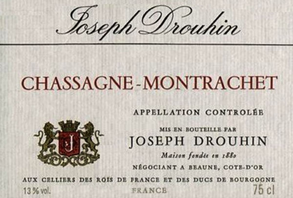 Joseph Drouhin Chassagne-Montrachet 2004 Front Label