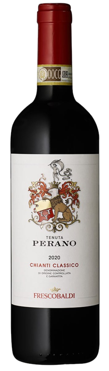 Frescobaldi Tenuta Perano Chianti Classico 2020 Front Bottle Shot