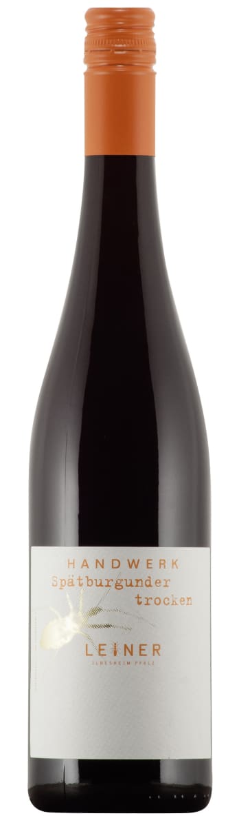 Weingut Jurgen Leiner Handwerk Pfalz Spatburgunder Trocken 2022 Front Bottle Shot