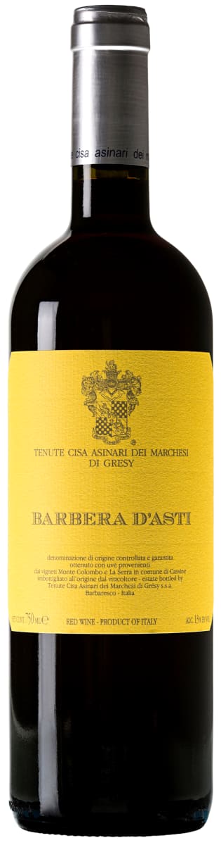Marchesi di Gresy Barbera d'Asti 2023 Front Bottle Shot