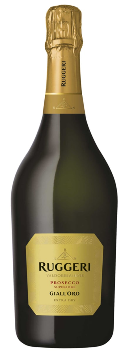 Ruggeri Giall'oro Prosecco Superiore Extra Dry Front Bottle Shot