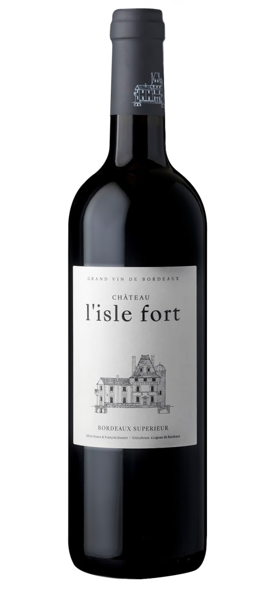 Chateau L'Isle Fort Bordeaux Superieur 2014 Front Bottle Shot