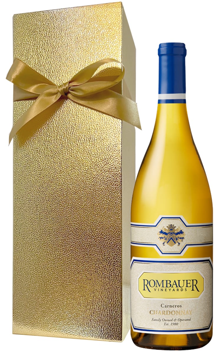 wine.com Rombauer Chardonnay with Gold Gift Box Gift Product Image