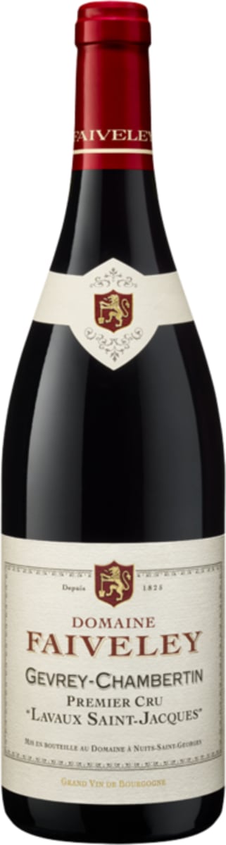 Faiveley Gevrey-Chambertin Lavaux Saint-Jacques Premier Cru 2020 Front Bottle Shot