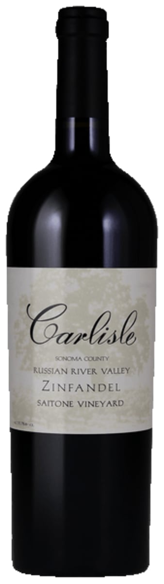 Carlisle Saitone Ranch Zinfandel 2022 Front Bottle Shot