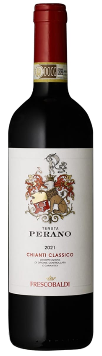 Frescobaldi Tenuta Perano Chianti Classico 2021 Front Bottle Shot