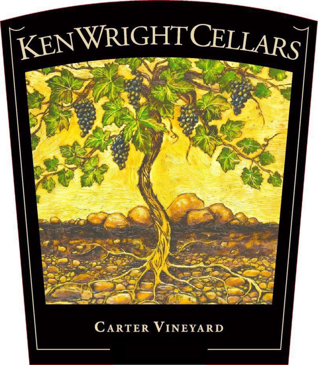 Ken Wright Cellars Carter Vineyard Pinot Noir (375ML half-bottle) 2022 Front Label